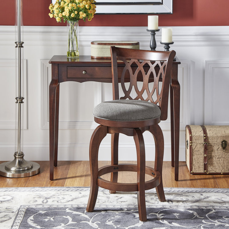 Andover Mills Leda Bar & Counter Swivel Stool & Reviews Wayfair